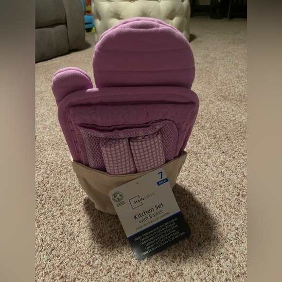 Mainstays 7 piece cotton kitchen accessory kit - Picture 1 of 2